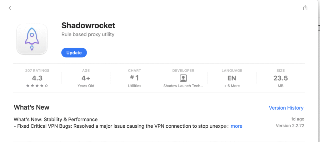 Mac 电脑也能用小火箭 Shadowrocket 了 - Edwin's Blog